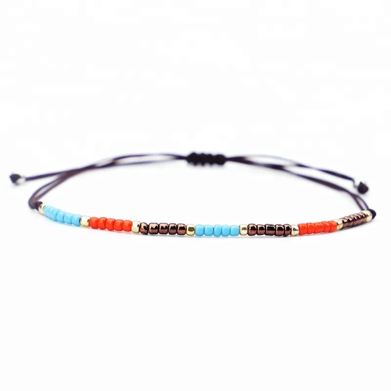 ( Color Random ) Cheap Handmade  Miyuki Bead Bracelet For Women