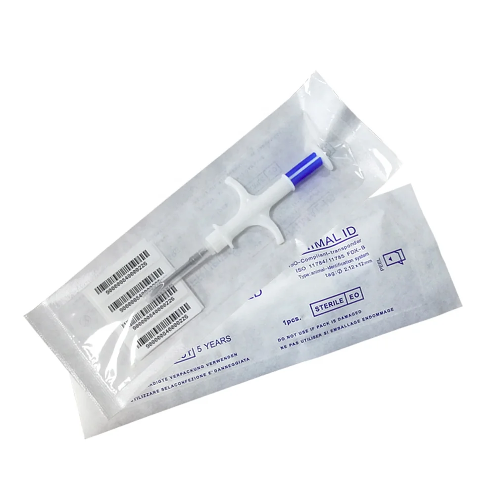 Pet And Bird Microchip RFID With Syringe