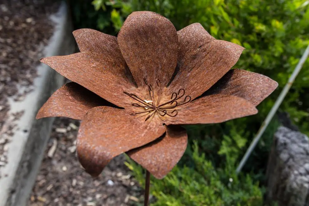 Laser cut metal art wall hanging decoration lotus flower