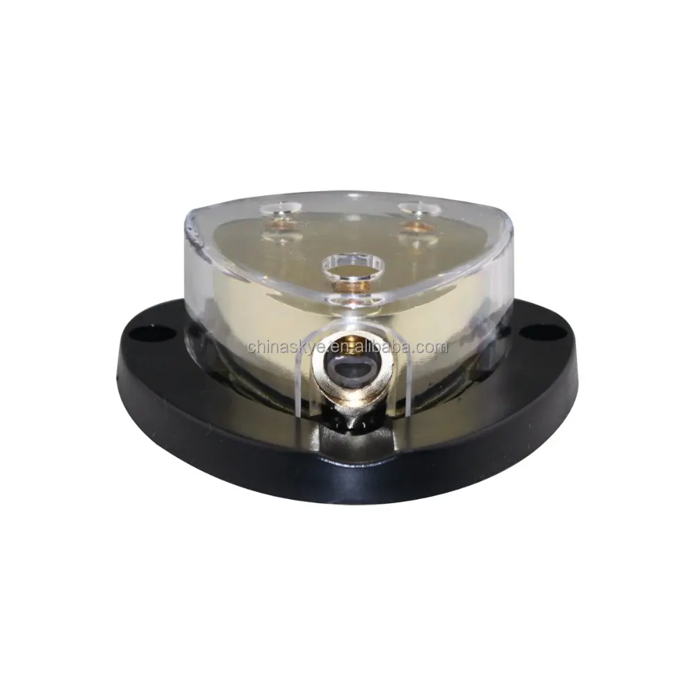 1X4GA IN TO 2X8GA OUT POWER/GROUND DISTRIBUTION BLOCK CAR AUDIO SKPD-04N