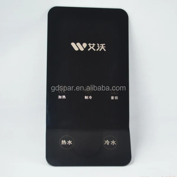 OEM flat surface colorful acrylic window display