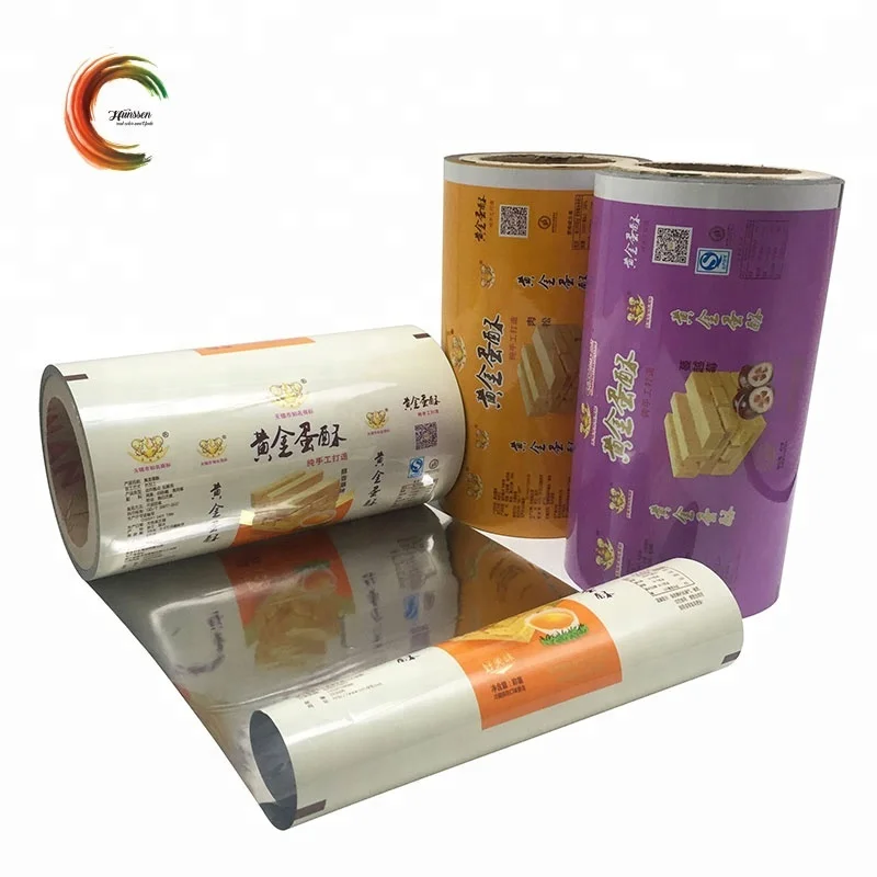 Plastic food dessert packaging xxx china film for cake