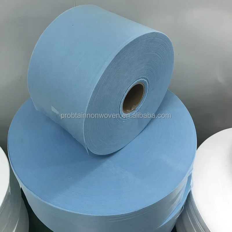 Мелтблаун сырье Sms Pp расплавленный нетканый материал гидрофильный спанлейс цветной нетканый