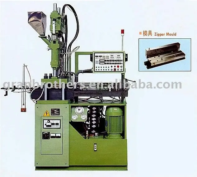 injection machine for plastic zipper teeth making