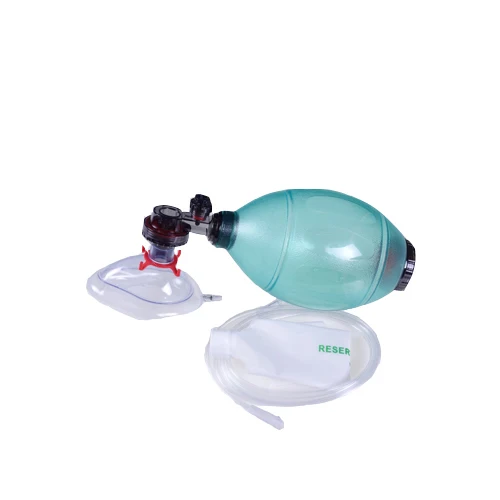 Medical oxygen resuscitator  silicone bag valve mask ambu bag