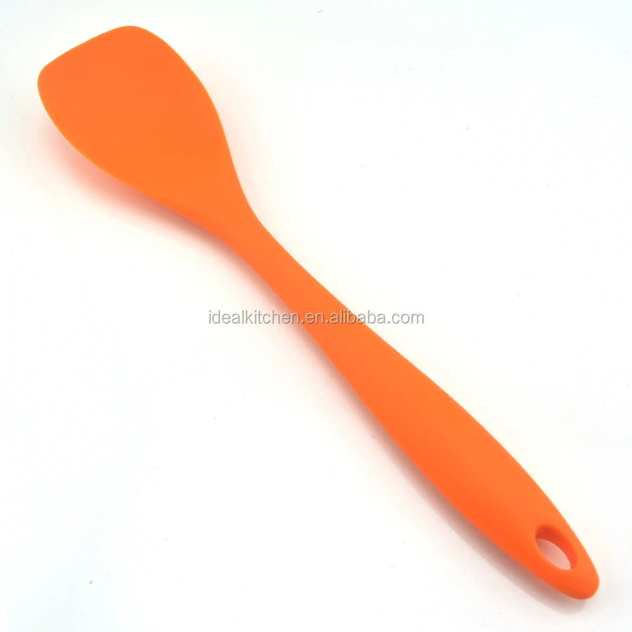 Silicone Kitchen Accessories Spatula Spoon Non Stick Silicone Spoon Set Salad Spoon