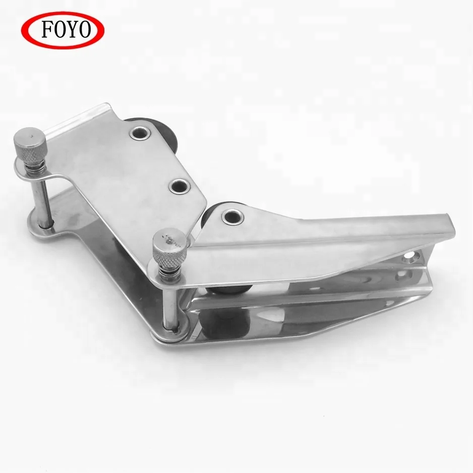 Stainless Steel Hinged Self Launching Bow Anchor Roller Bracket