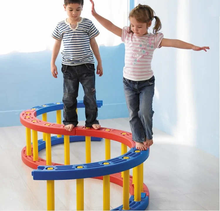 Child plastic climbing frame outdoor education toy balance circle for school and home