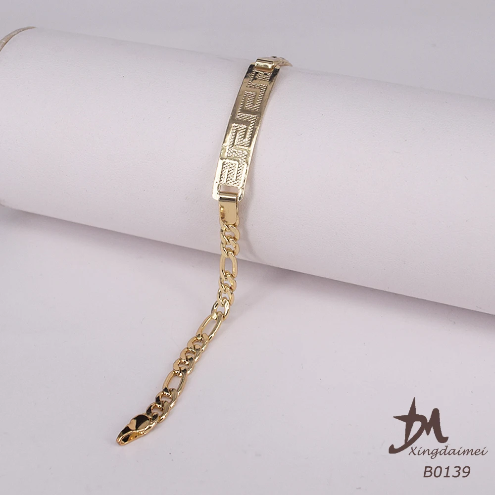 B0139 bracelets & bangles new fashion design charm bracelet 18k gold women Cuba link bracelet