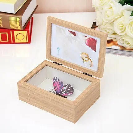 Deep frame box 4x6 5x7 8x10 11x14 Modern Hinged Two Sides Picture Shadow Box Photo Frame