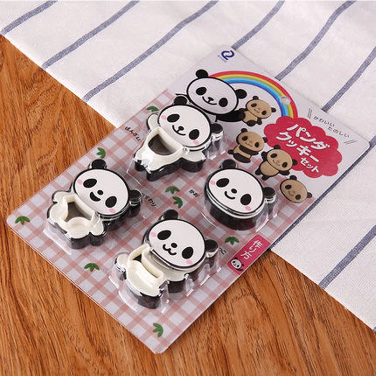 
Chinese Supplier Panda Shape Plastic Cookie Cutter 
