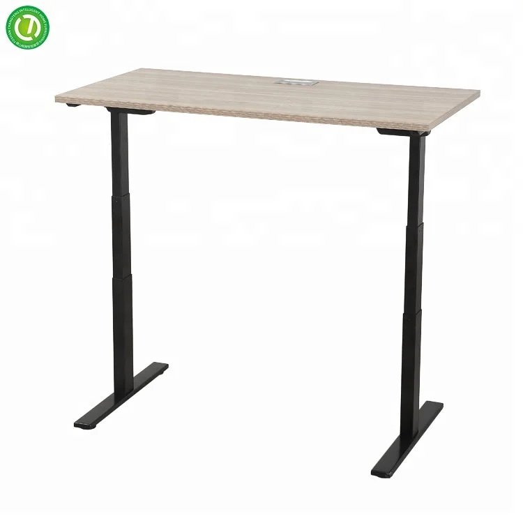 Electric Office Desk Convertible Ergonomic Strong Motor Of Dual Sit To Stand Base For Laptop Computer Adjustable Height Table
