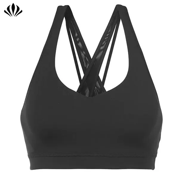 High quality tight hyper focused women transcendence yoga sports bra
