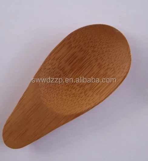Eco-friendly bamboo Chinese tea spoon customized spoon  powder spoon for sale