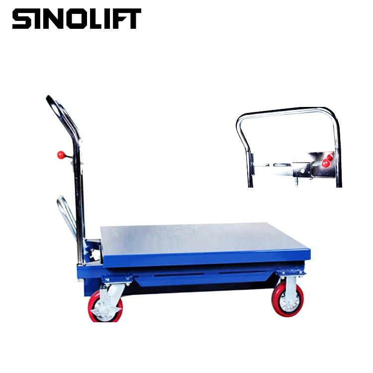 Sinolift HLT series hydraulic ladder with single scissor