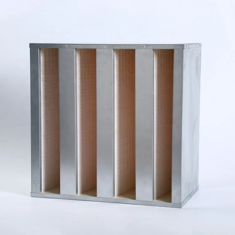 F6 F7 F8 F9 H10 H11 H12 H13 H14 Lower Pressure Drop Relative To Hpq-Serie Hepa Compact Filters For Hvac.