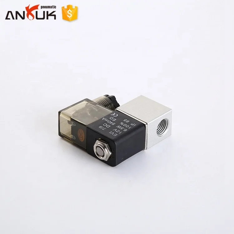 Aluminium pneumatic solenoid valve 1.2MPa