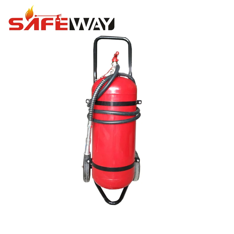 50 кг ABC колесный сухой порошок огнетушитель обслуживание оборудования/6 кг CO2 Огнетушитель