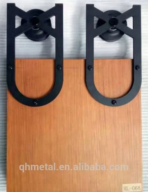 Wholesale Door Track Rail Hardware Manufacturer Durable Sliding Wooden Door Accessory Hanging Barn Door Hardware Kit