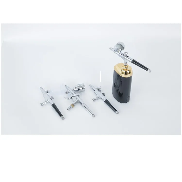 mini airbrush foundation handheld double action airbrush compressor skin care airbrush gun kit