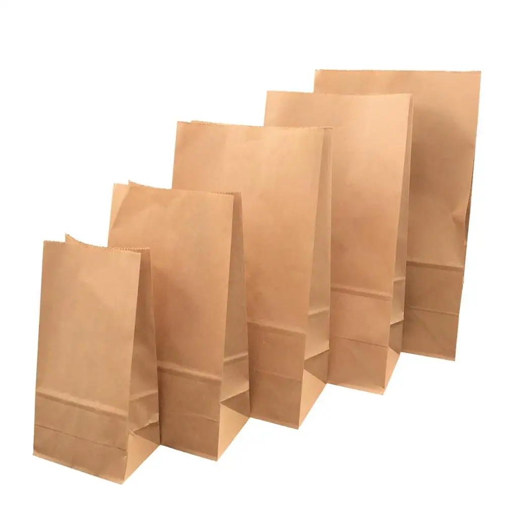 
Custom Bakery Bread Packaging Cookie Paper Bag For Bread And Food 