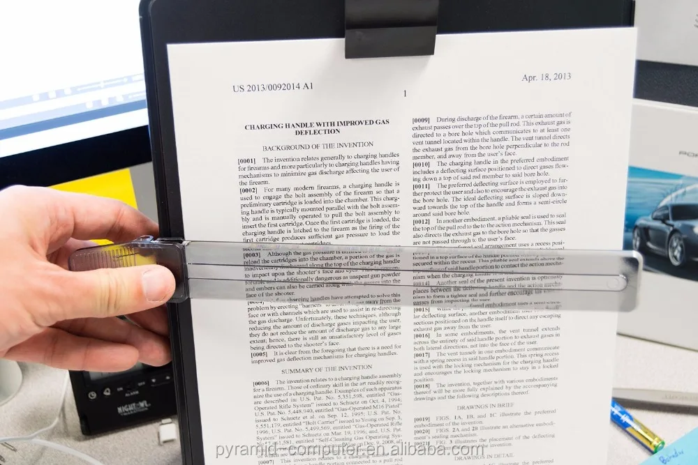 desktop Adjustable Clip File A4 Letter Document Holder