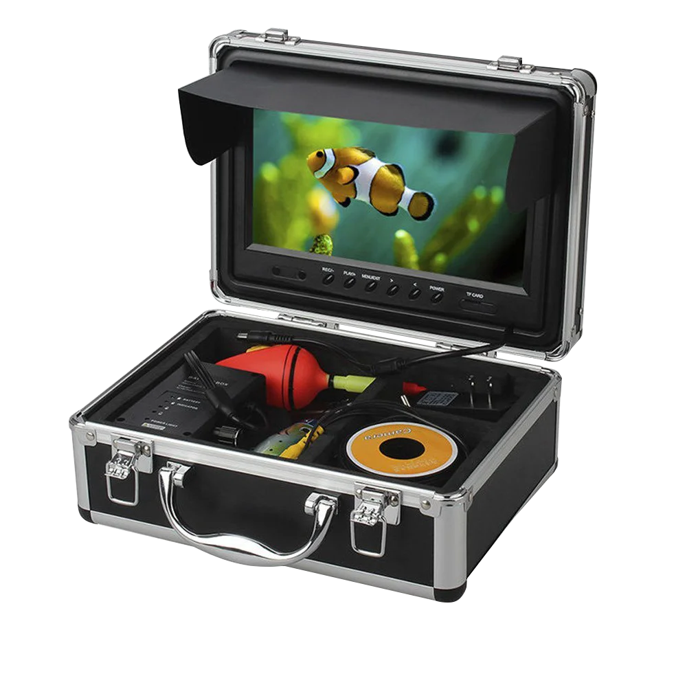 1000TVL Waterproof 9 Inch Underwater Video Fishing Camera With 15M Cable Deep Sea Fish Finder Camera Used For Underwater Fishing