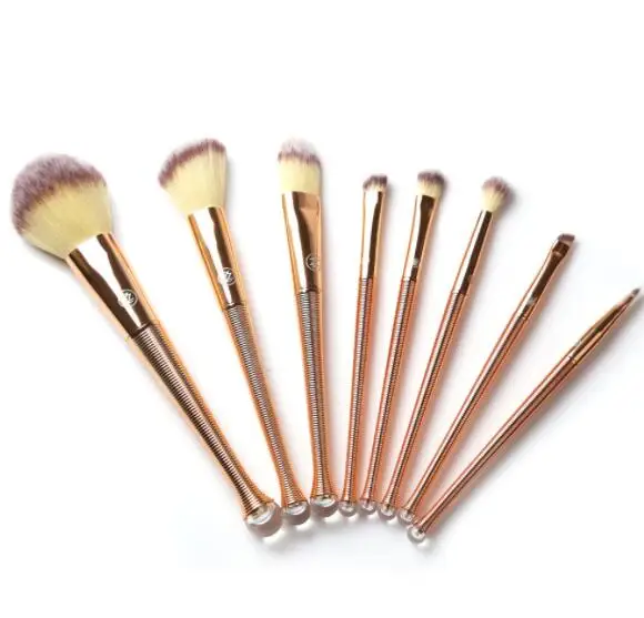 8 Pieces High Quality New Customized Make Up Brush Set Private Logo
