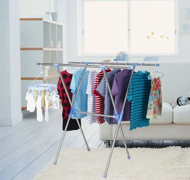 Foldable Clothes Drying Rack, Hanger Stand,Laundry Rack