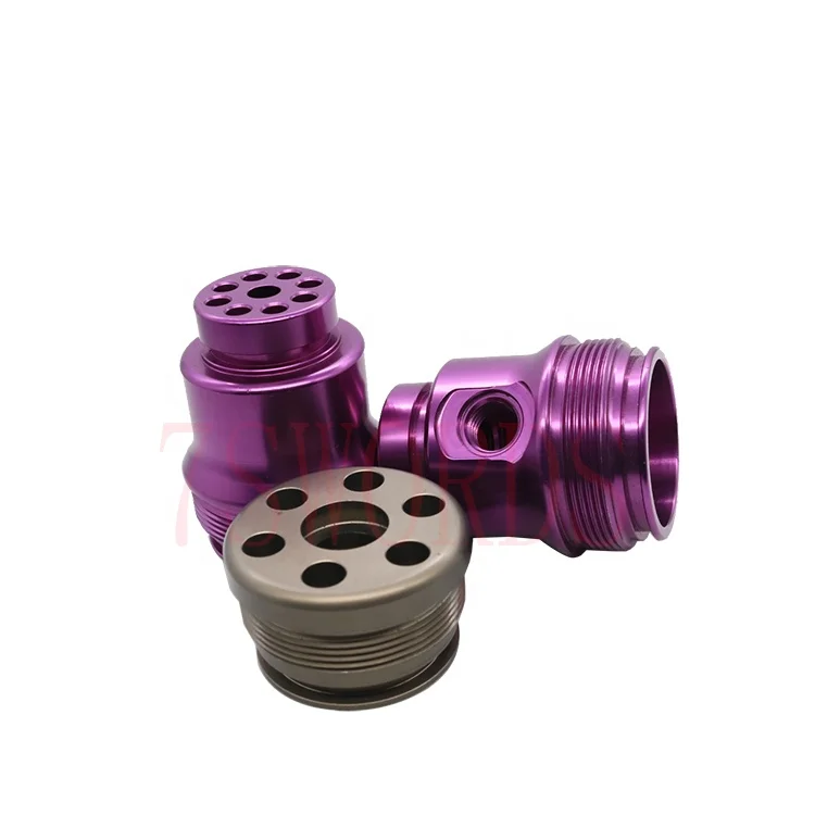 Precision Custom CNC Anodizing Aluminium Metal Accessories Machining Parts Cnc Milling Service Manufacture For Aerospace Pistons