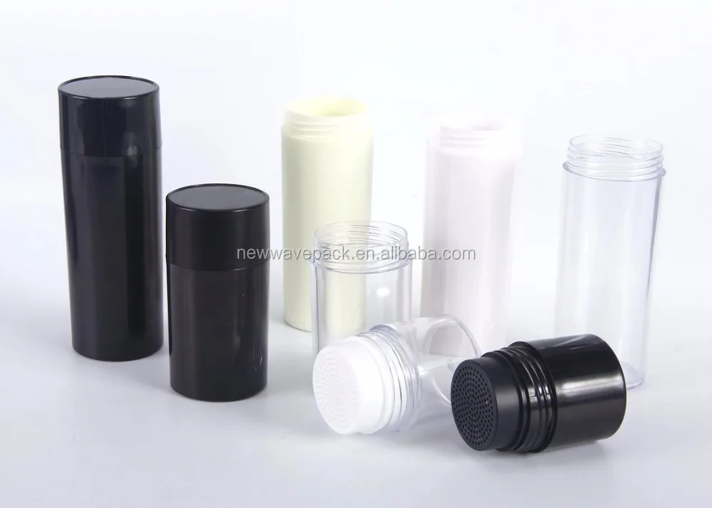 27.5g PS material powder shaker hair fiber bottle