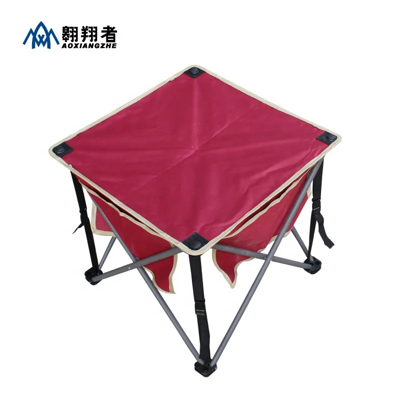 Wholesale portable red folding outdoor traveling camping picnic foldable table chairs