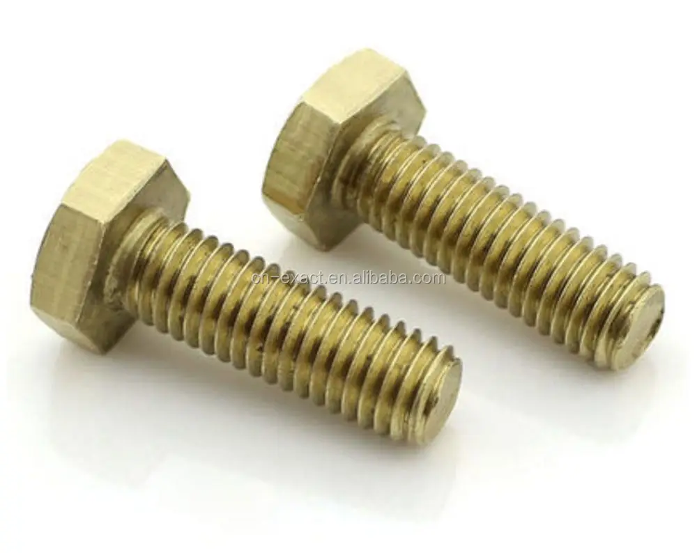 Black Surface Treatment Hex Bolts And Nuts 8.8 Grade