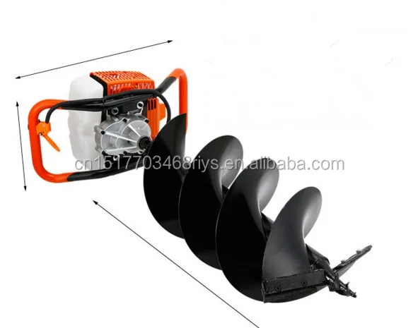 Wholesale china best 63cc 52cc Earth auger;manual earth auger;mini post hole digger