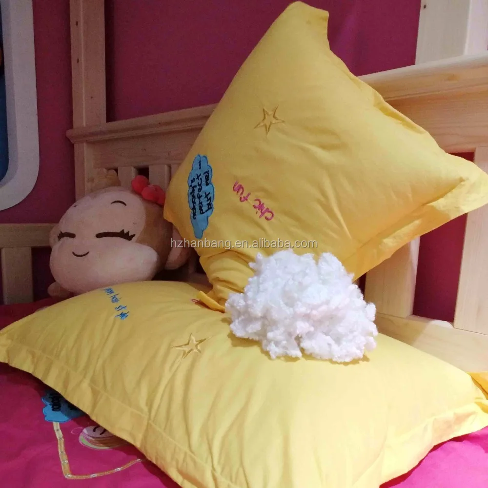 
100% recycled grade 3Dx32/64mm HCS hollow conjugated siliconised polyester staple fiber 