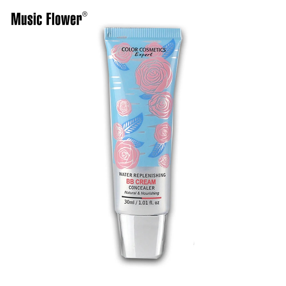 функция уход за кожей макияж 30 мл Обнаженная основа гладкой осветление водостойкий BB крем с минеральным солнцезащитный крем
