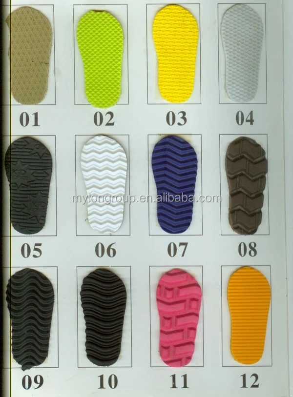 
Colored EVA Foam material for making slippers 