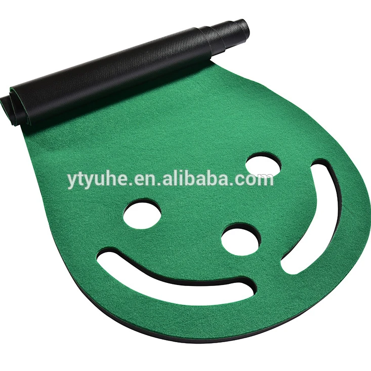 
3 Hole Portable Golf Putting Mat 