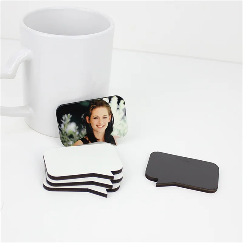 DIY Sublimation MDF Blank Decoration Magnetic Sticker