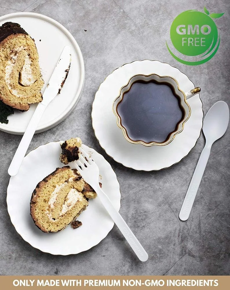 EcoNewLeaf Corn Fork 7 Inch Biodegradable Mini Fork