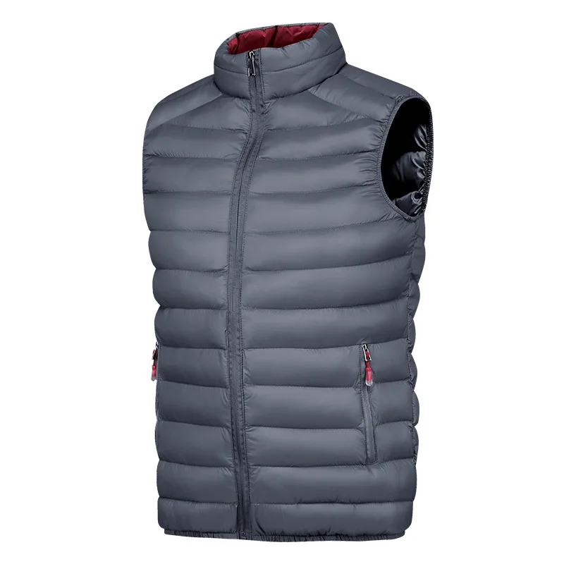 
Nylon puffer vest waist jacket quilting vest for men 