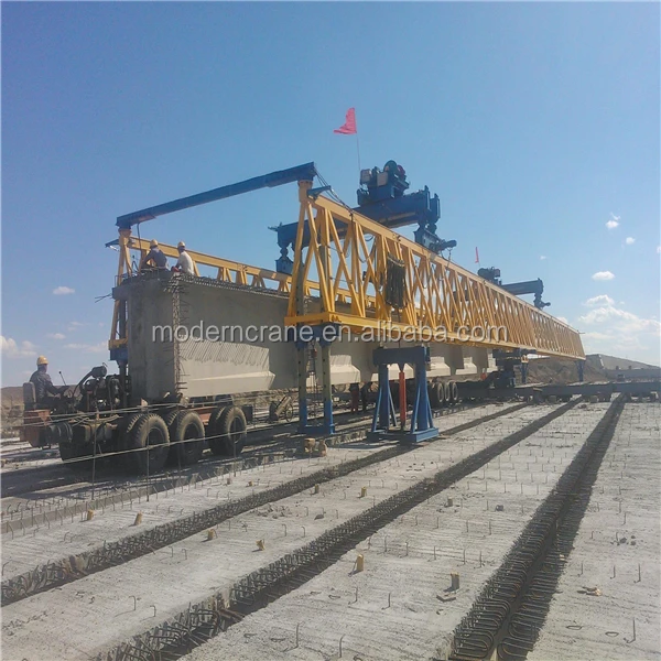 high speed railway bridge launching Erection girder crane
