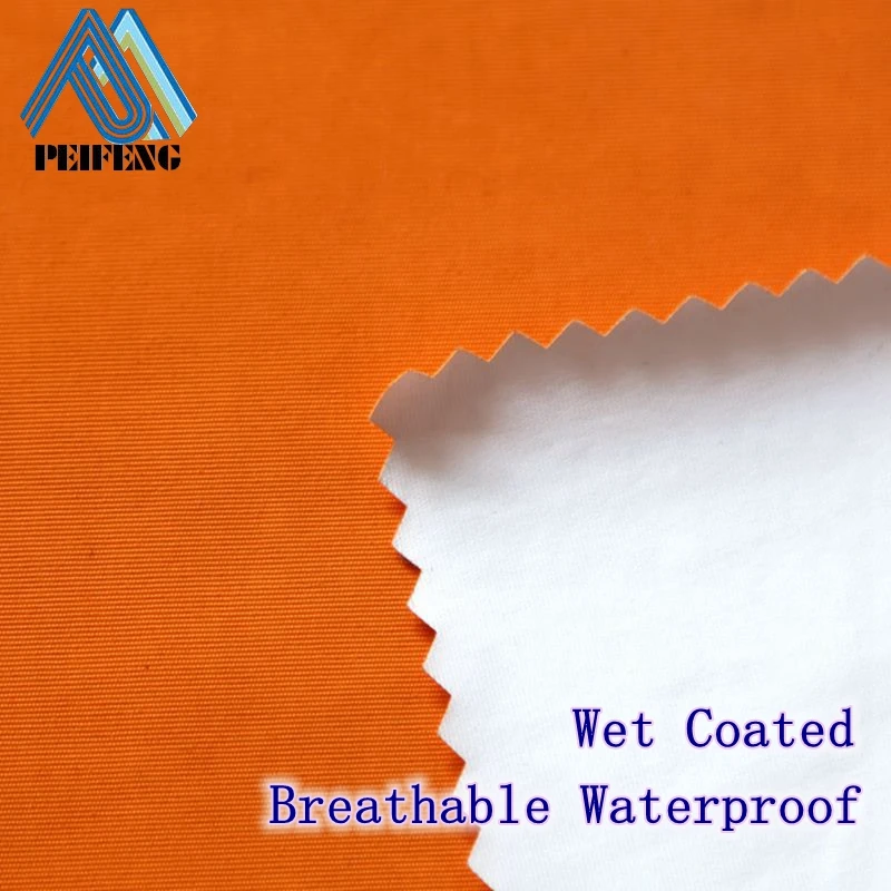 
TTPF2228 228T 70D*160D 100% nylon taslan coated fabric waterproof garment 