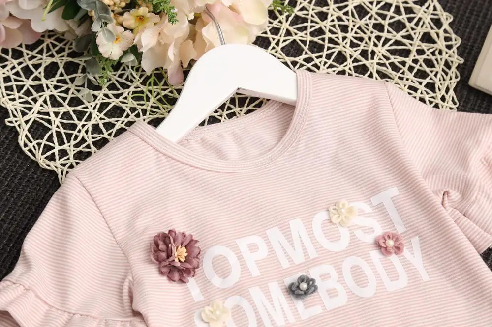 kids casual beautiful model fashion baby flower  girls dresses