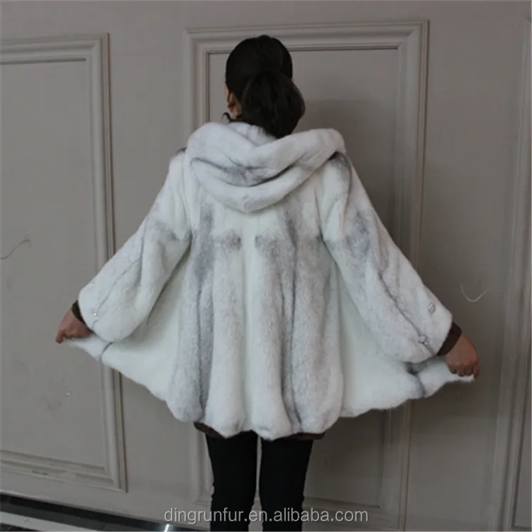 Luxury Women Winter Natural Fur jacket real mink fur coat