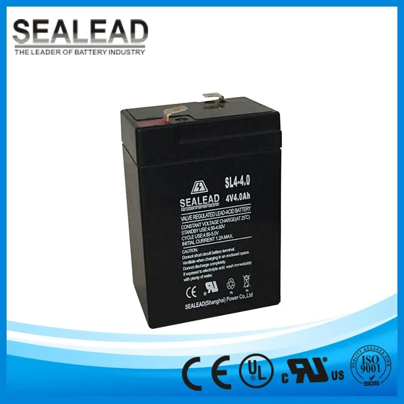 
lead acid battery 4v 4.0ah rechargeable batteries for electronic clean roller tape 