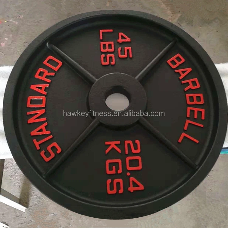 
2019 Top Quality Cast Iron Weight Lifting Plate 
