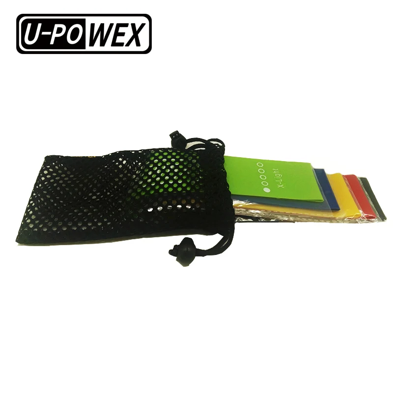 
Resistance Band Kit Resistance Band Set of 5 Loop Exercise Band Polybag Strength Training Natural Latex Indoor Fitness 500sets 