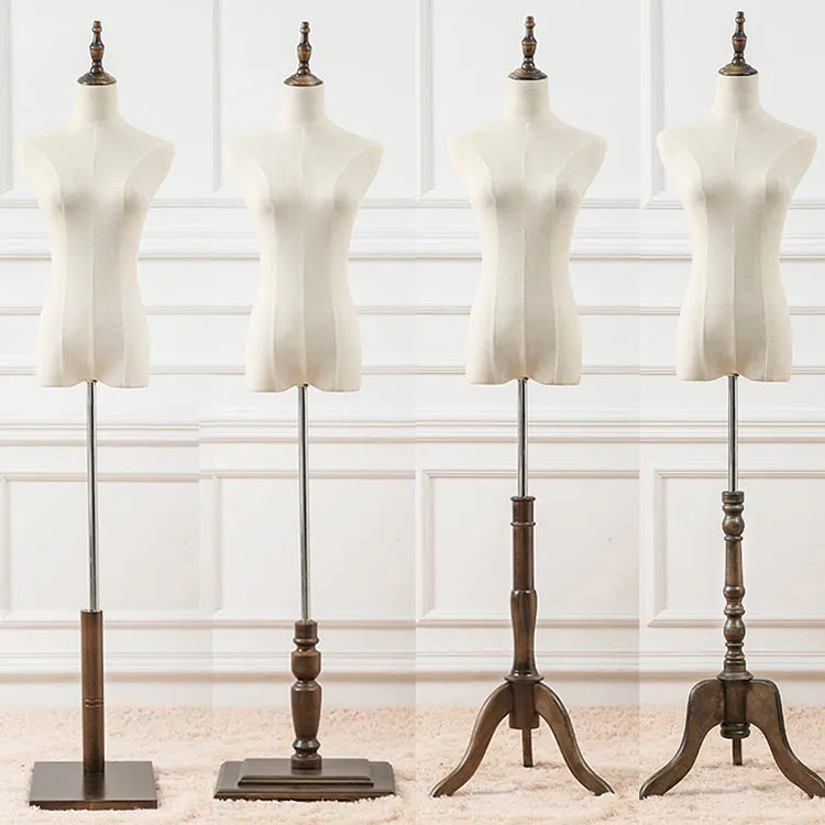 Xinji half body tailoring mannequin fabric female mannequins for sale