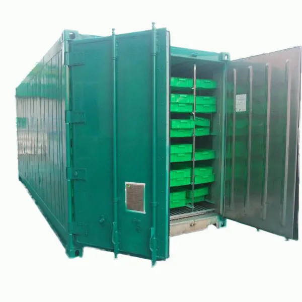 CE Hydroponic Fodder Seeds Bud Germination Machine For Poultry Farm